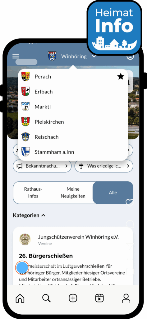 Heimatinfo Screenshot